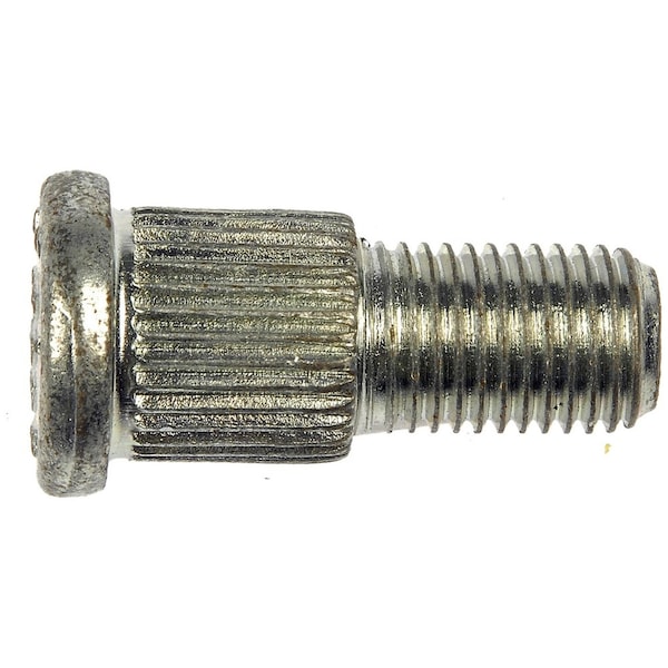 610-083 7/16-20 Serrated Wheel Stud - .563 In. Knurl, 1-1/4 In. Length